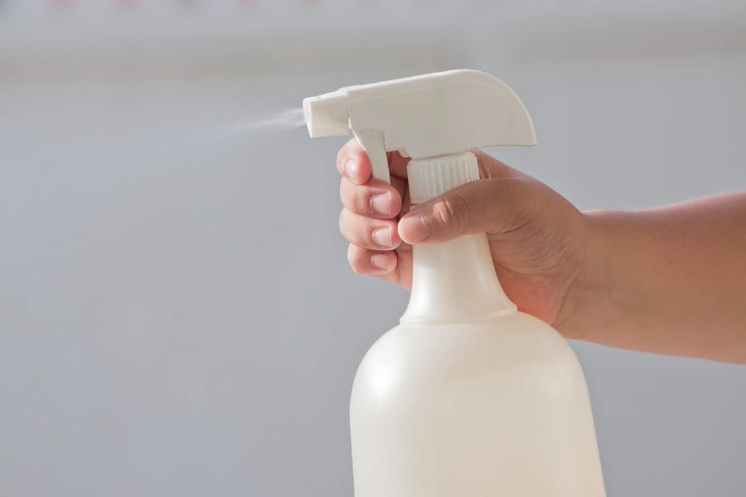 where to apply vinegar for good results