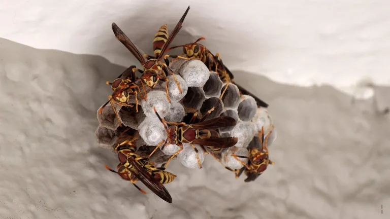 Peppermint oil wasp deterrent