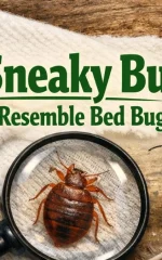 Bugs that resemble bed bugs