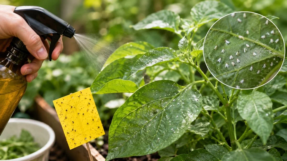 how to get rid of whiteflies naturally