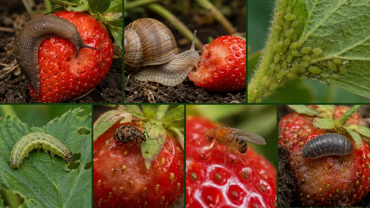 animals that love eating strawberries