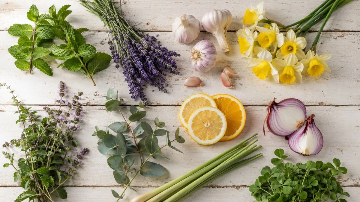 plants that repel mice