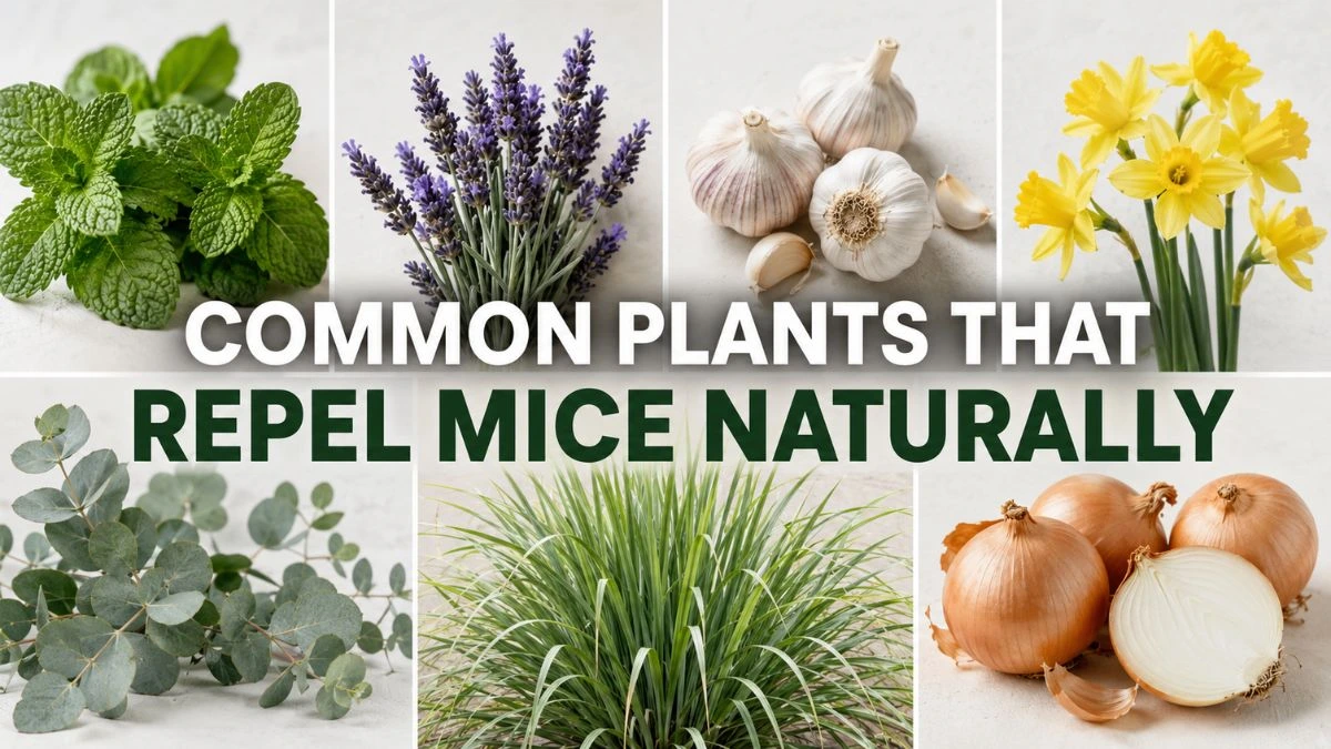 plants that repel mice